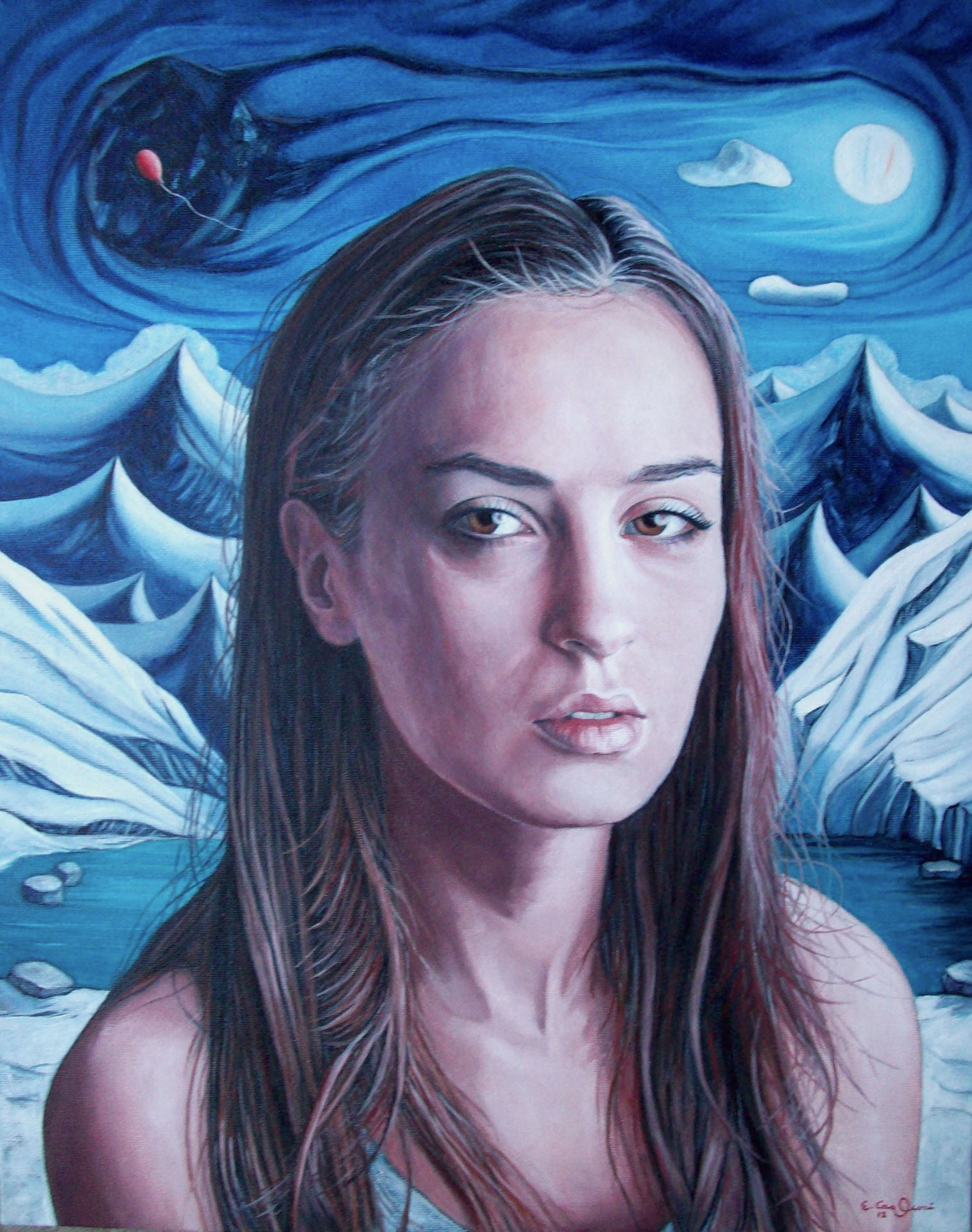 Ci sono posti vicino al cielo, cm 40x50.