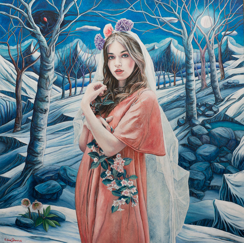 Di nuovo primavera, cm 50x50.