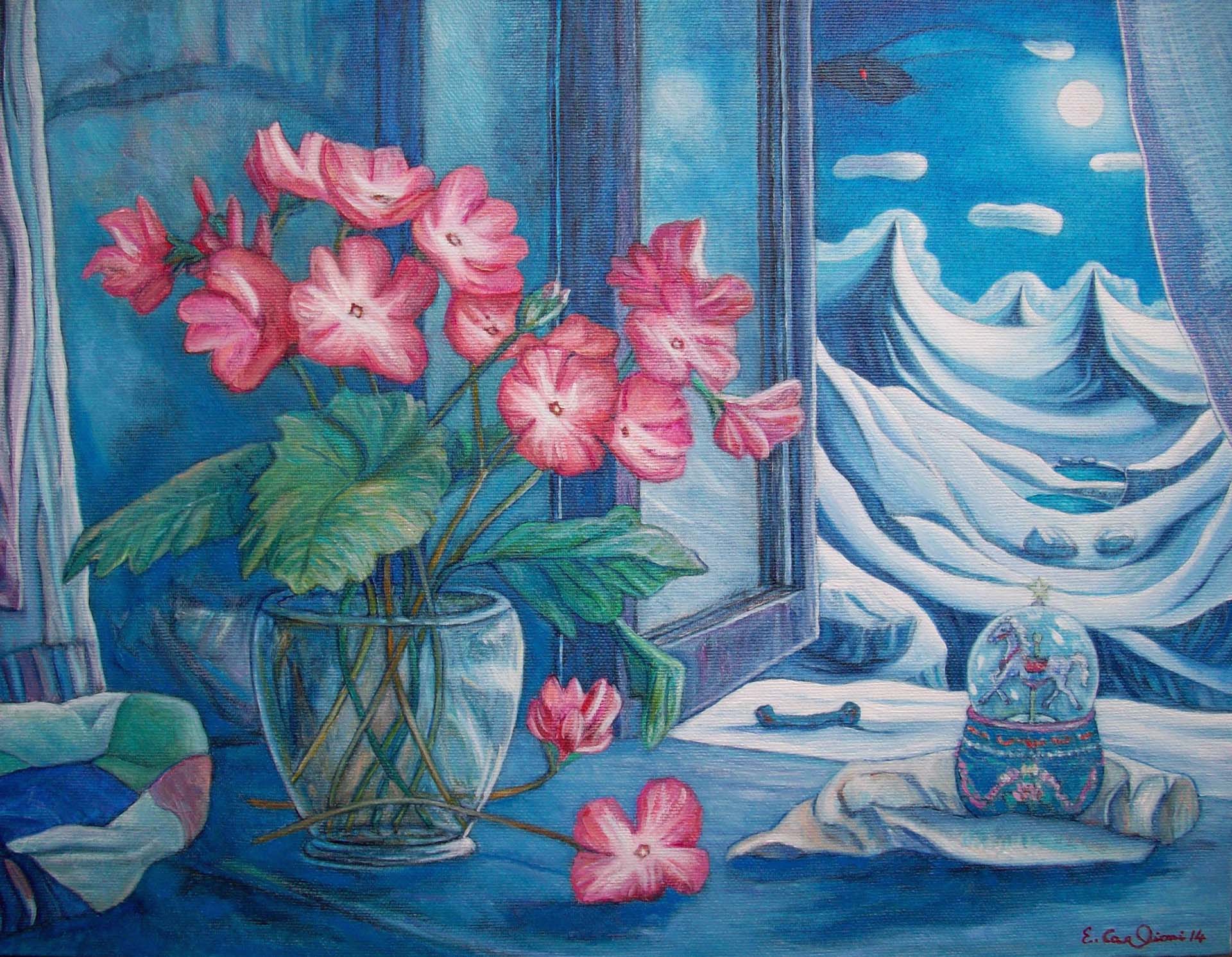 I sogni che volano in cielo, cm 40x30.