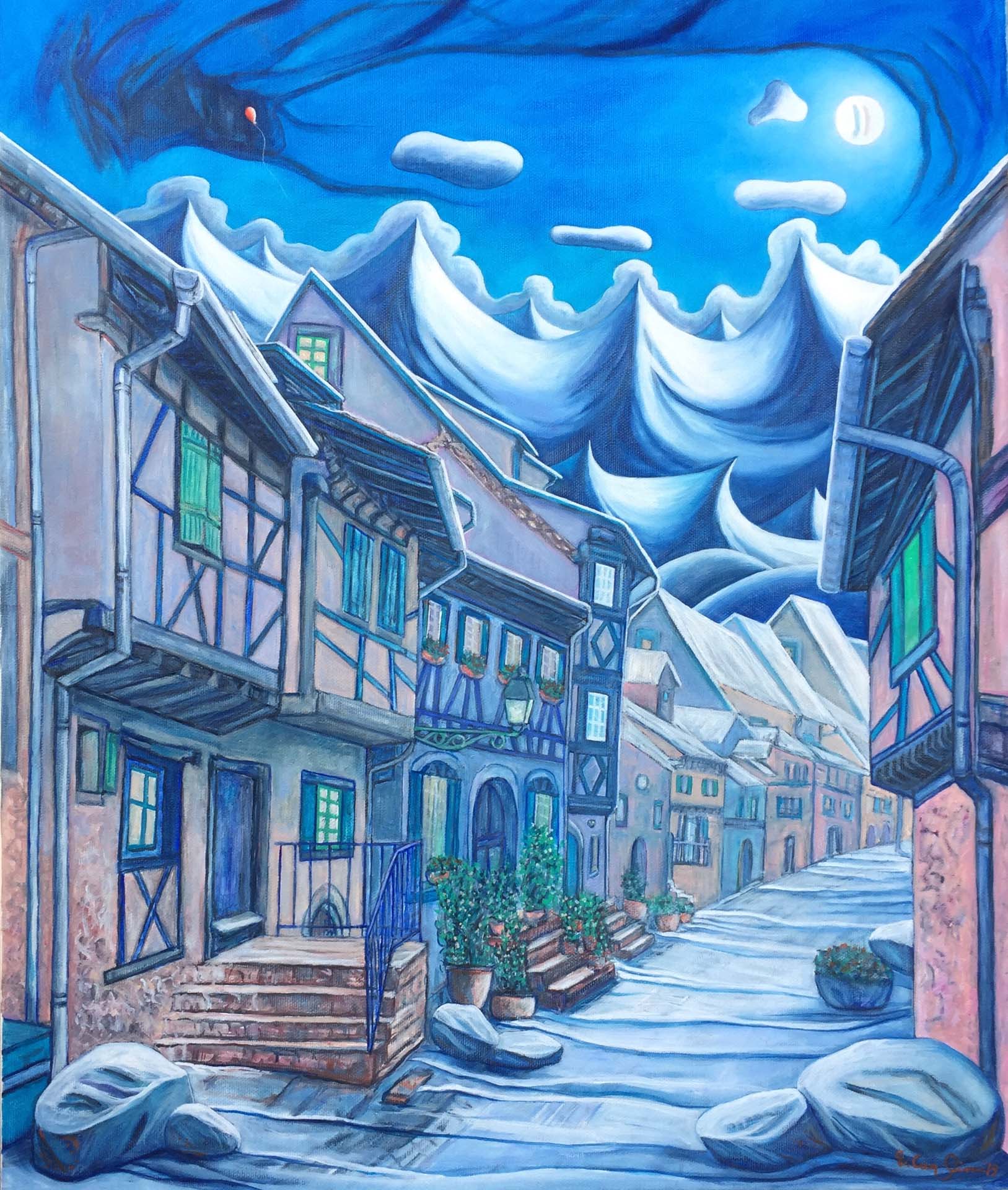 Siamo ancora qui, cm 50x60.