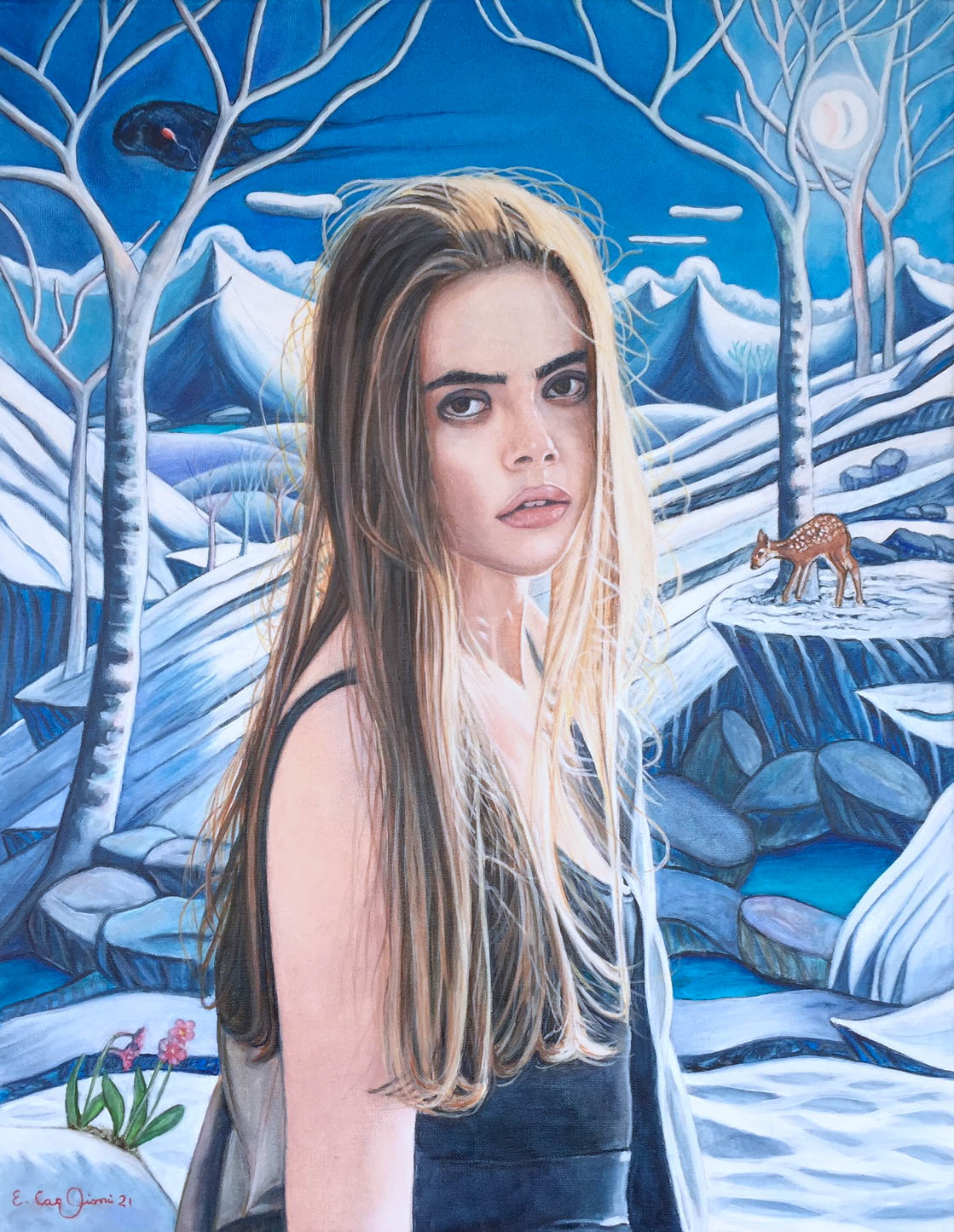 Angelica, cm 35x45.